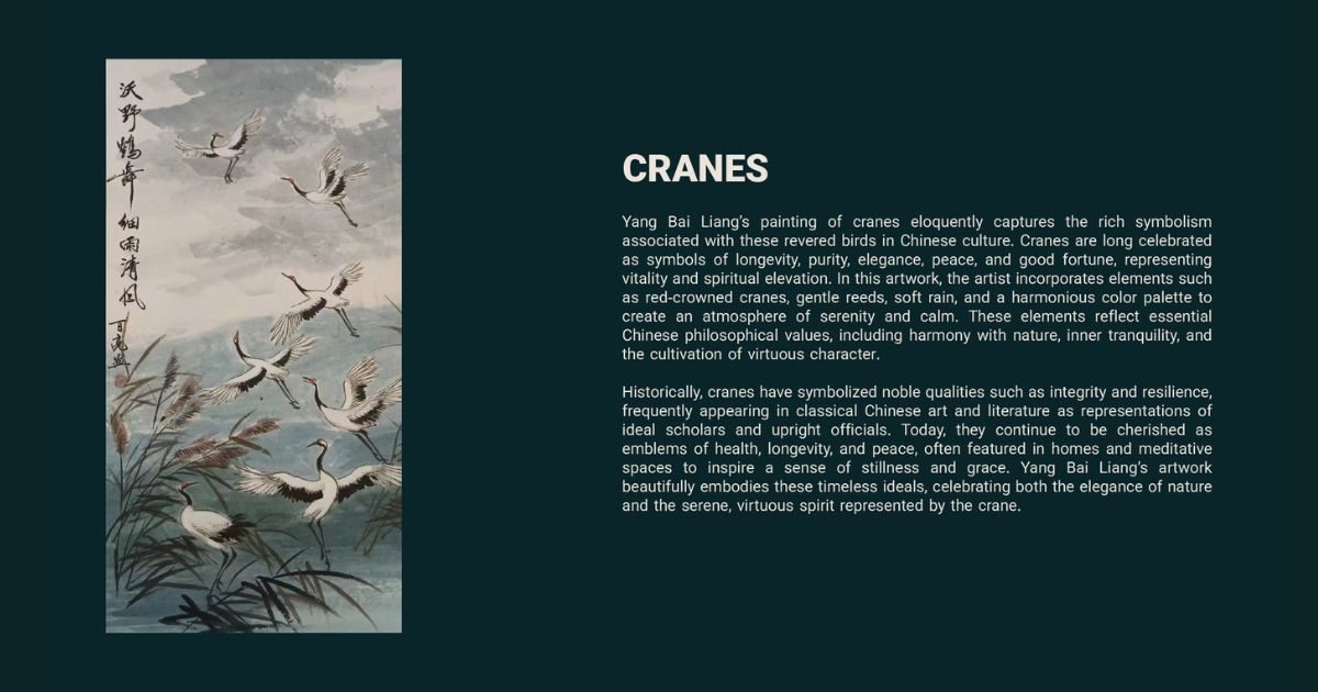 Cranes - Unlock the Essence of Chinese Art in Singapore!
