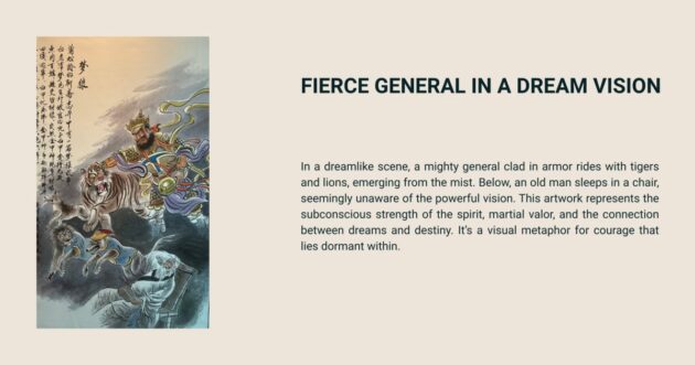 Fierce General In A Dream Vision