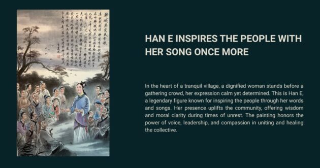 Han E Inspires The People With Her Song Once More