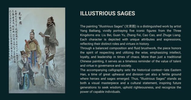 Illustrious Sages - Unlock the Essence of Chinese Art in Singapore