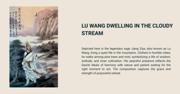 Lu Wang Dwelling In The Cloudy Stream