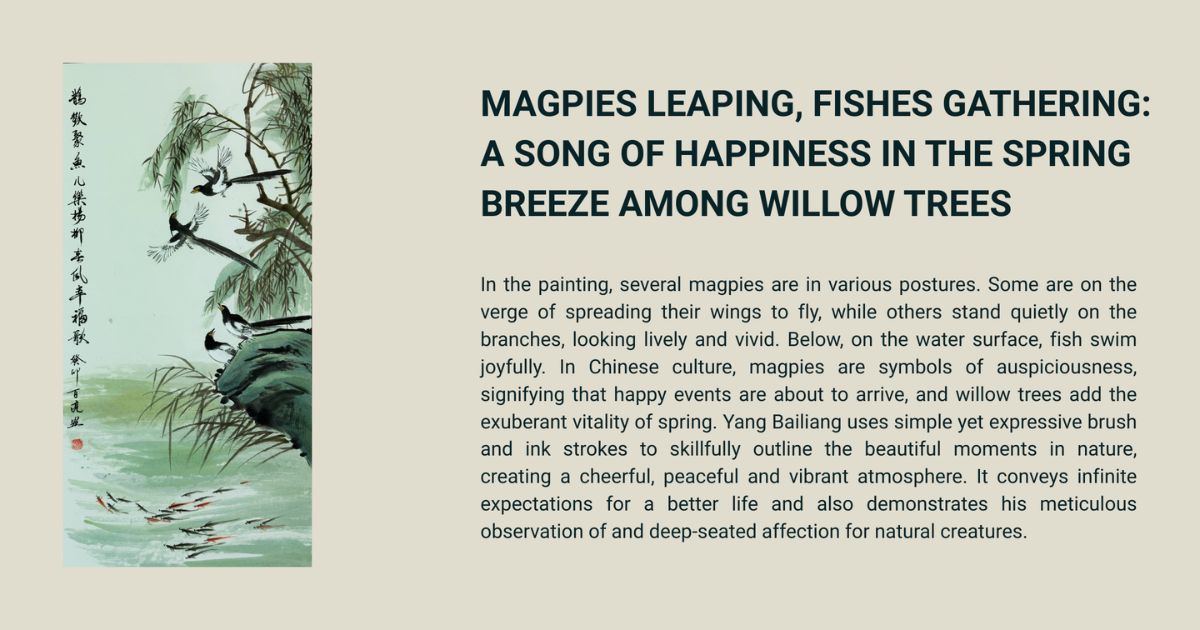 Magpies Leaping, Fishes Gathering - Unlock the Essence of Chinese Art in Singapore