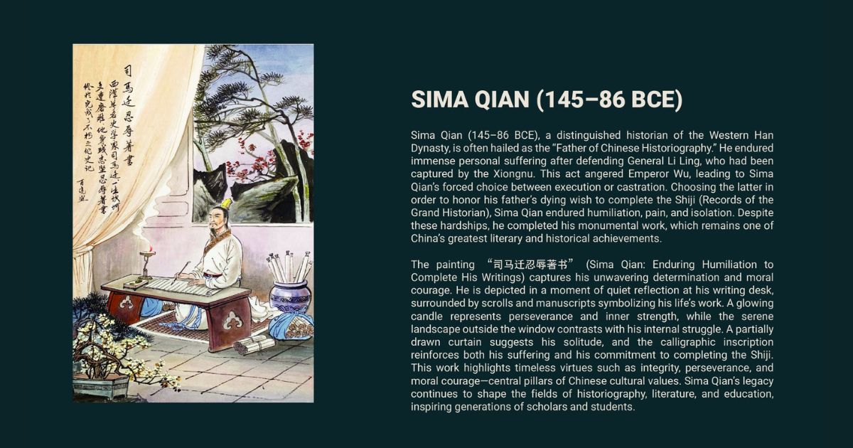 Sima Qian (145-86 BCE) - Unlock the Essence of Chinese Art in Singapore!