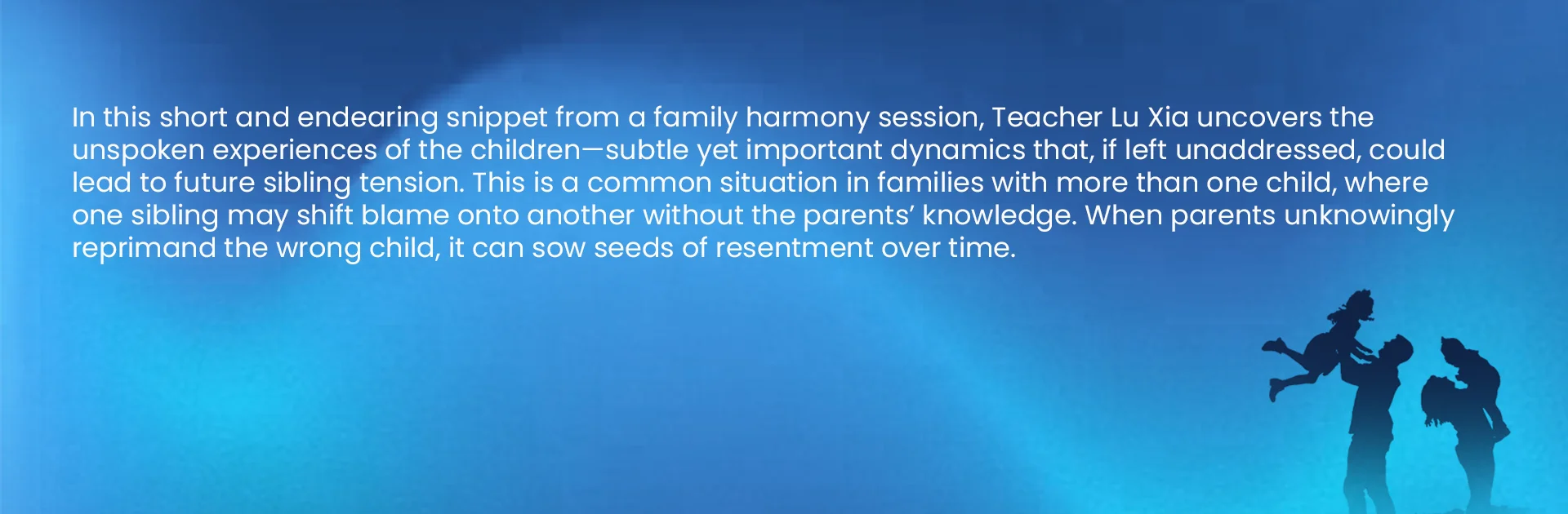 Family Harmony Sessions