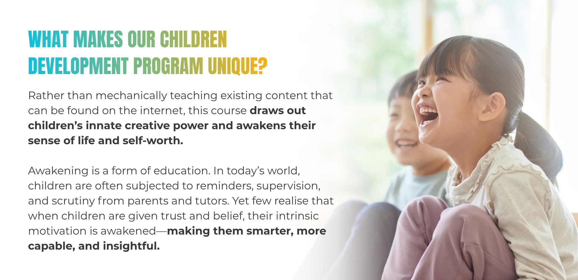 Unlocking the Potential of Children through Subconscious Mind Development