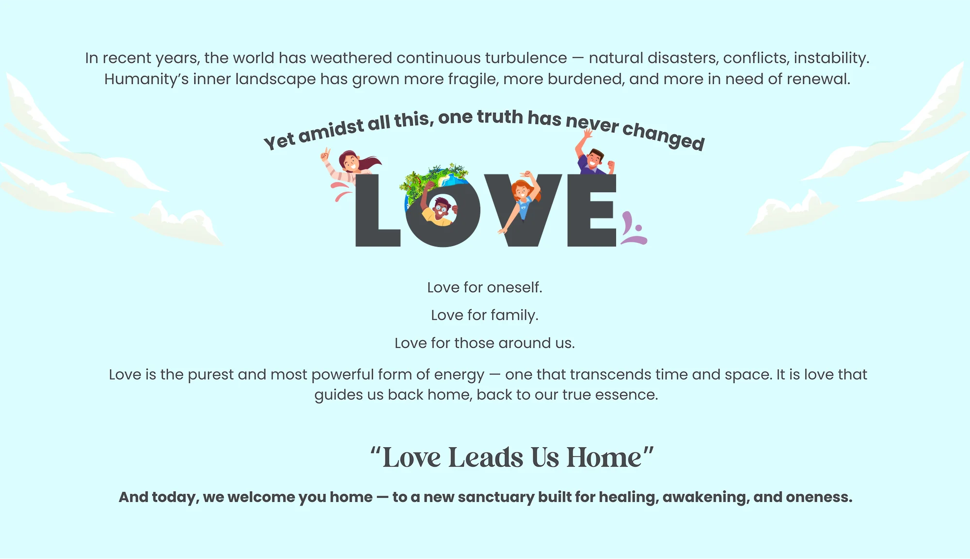 A New Beginning In Oneness