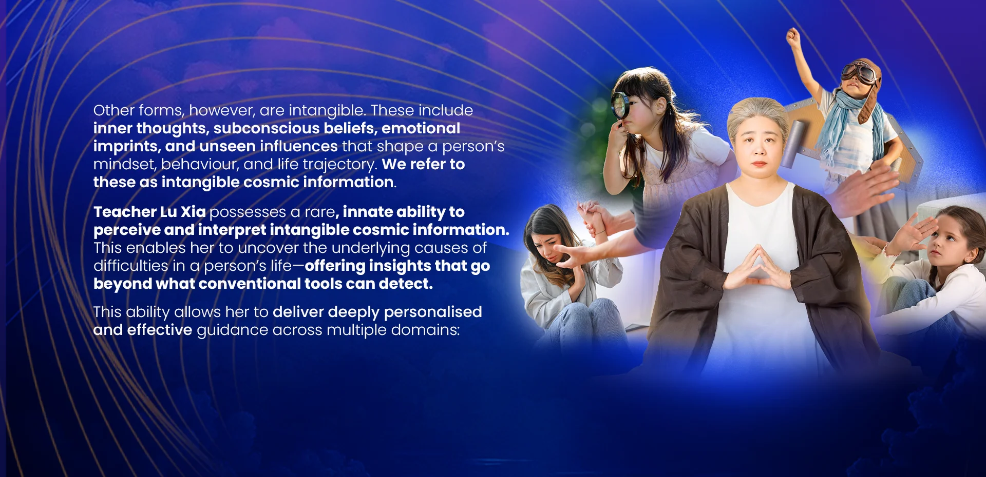 TEACHER LU XIA’S CENTRE & ORGANISATION DEDICATED TO BRINGING HEALING AND HARMONY TO INDIVIDUALS, FAMILIES AND COMMUNITIES.