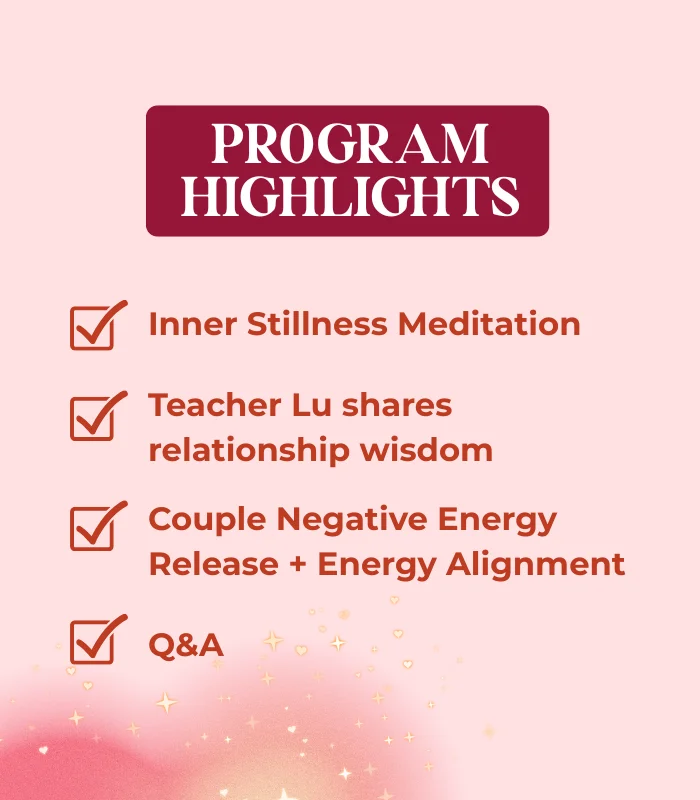 Valentine's Day Couple Energy Alignment Meditation Workshop