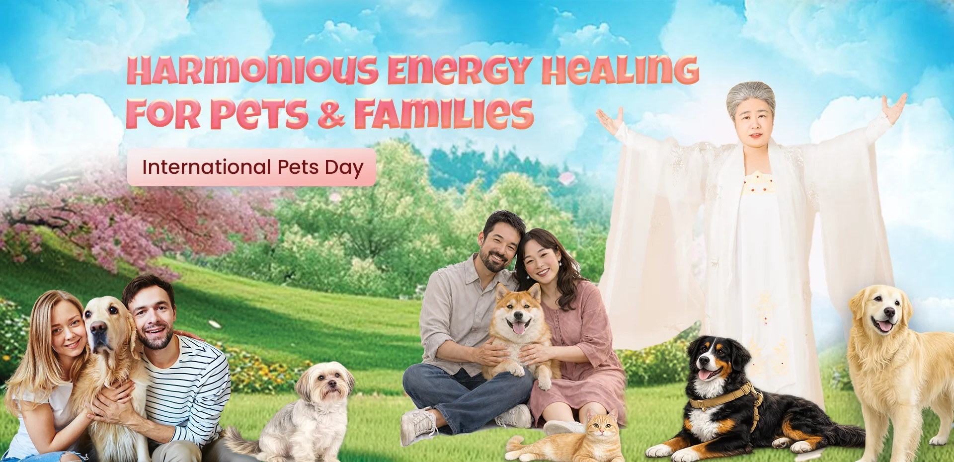 International Pets Day Event - Harmonious Energy Protection For Pets & Families