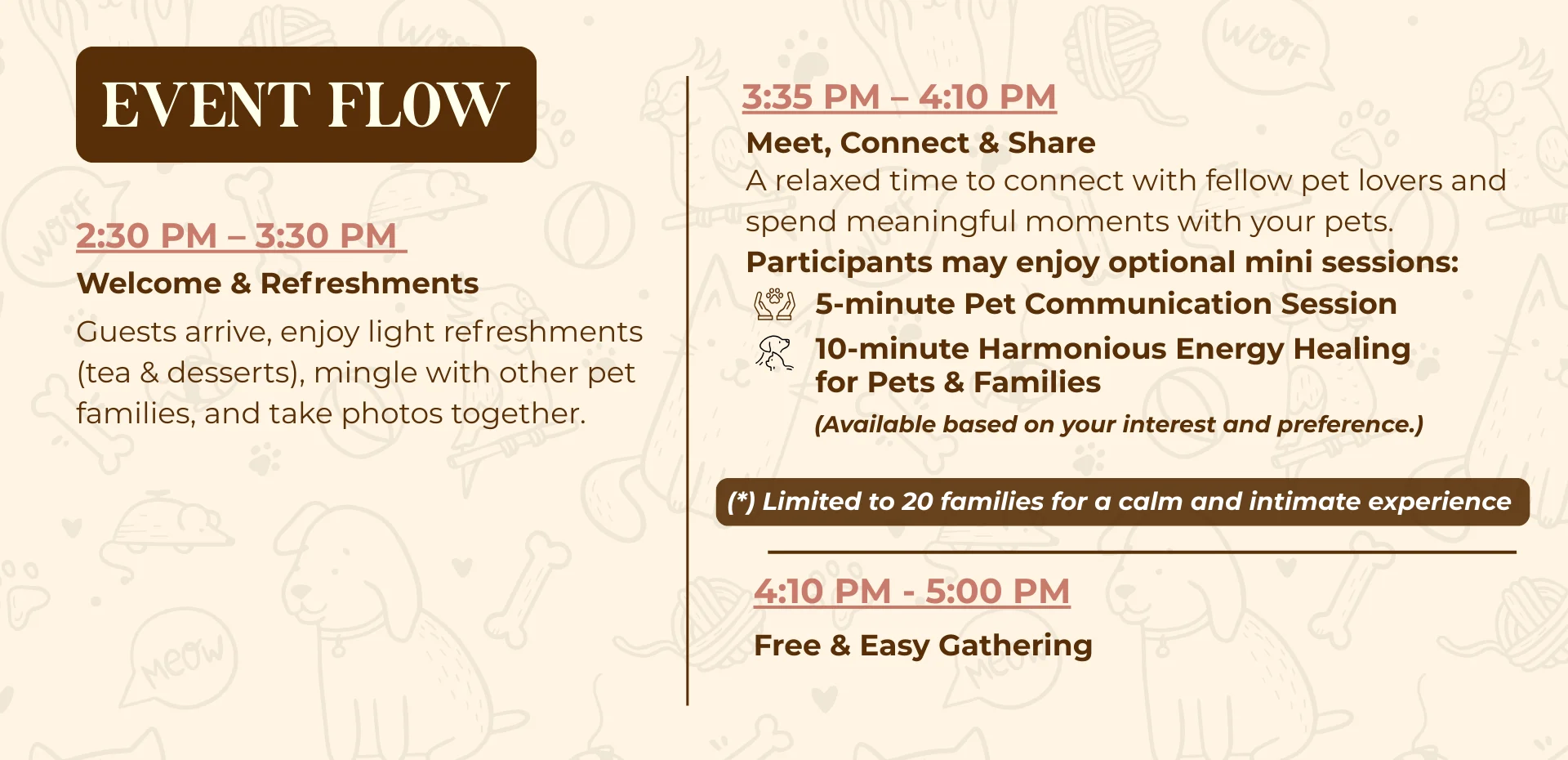 International Pets Day Event - Harmonious Energy Protection For Pets & Families