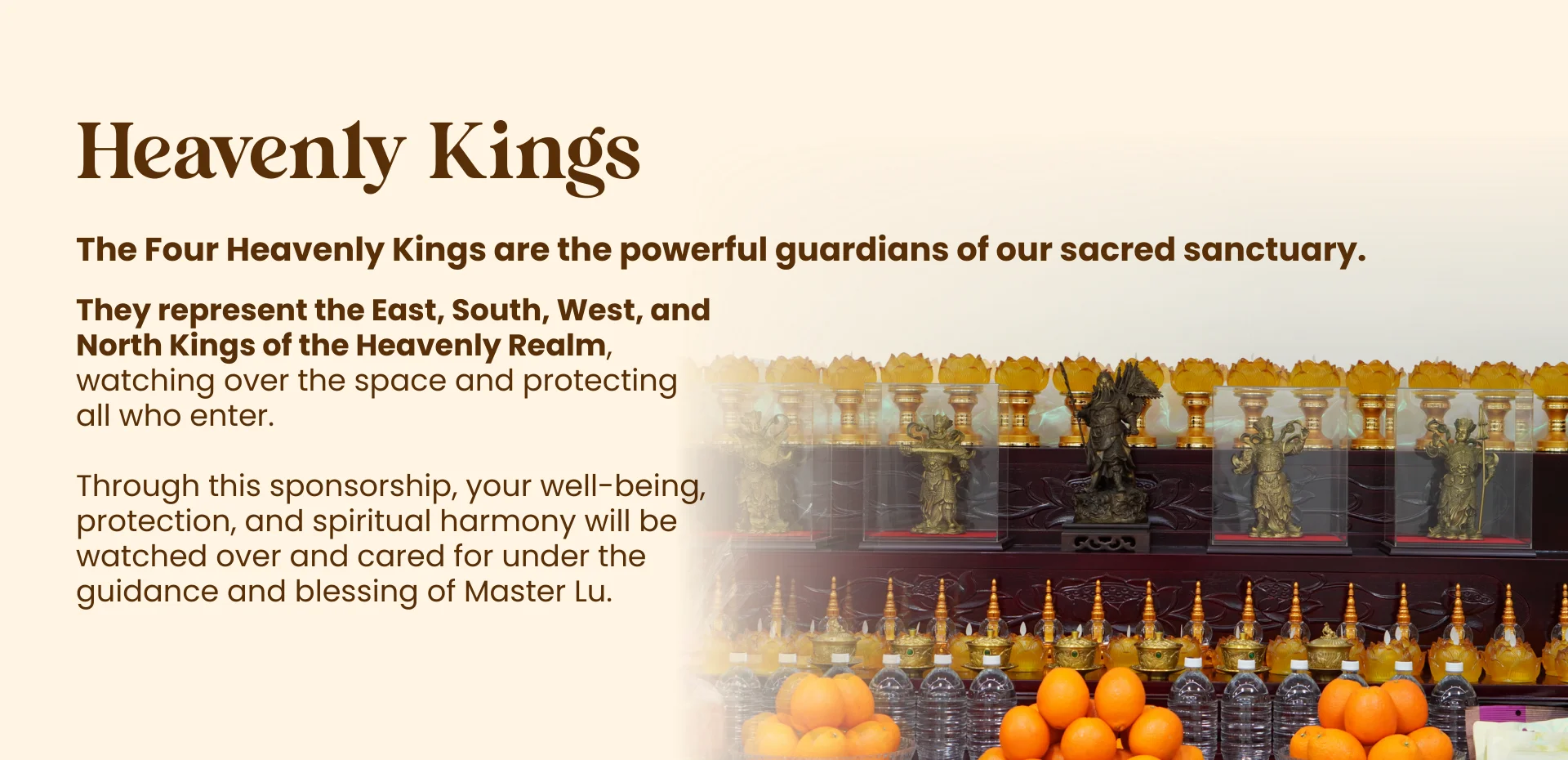 Lu Xia Healing Sanctuary Sponsorship Program