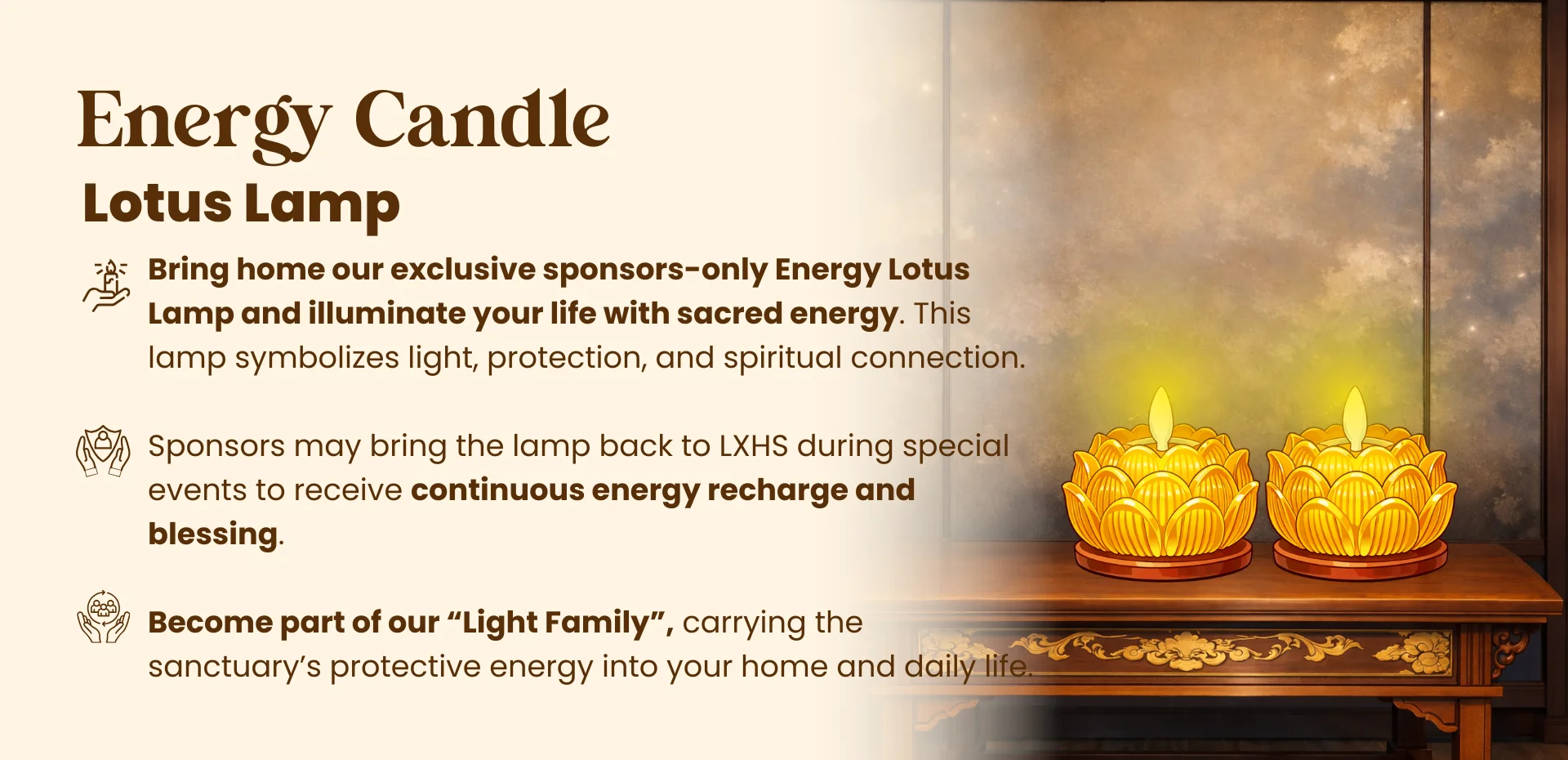 Lu Xia Healing Sanctuary Sponsorship Program